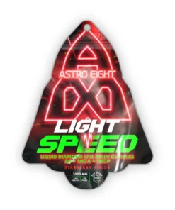 Astro Eight light speed gummies  Starberry Fields flavor – 3500mg